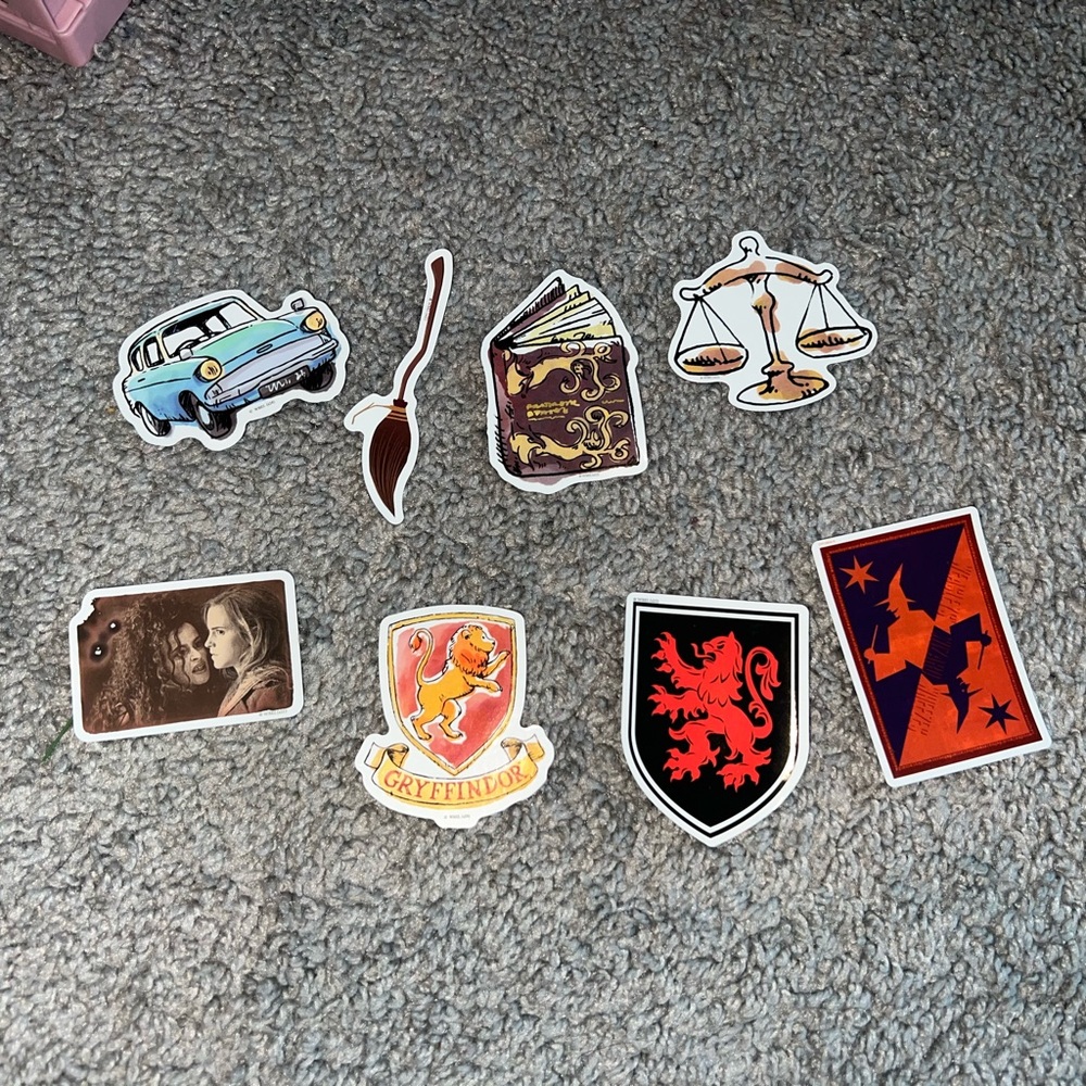 3 for $12 Harry Potter Themed Sticker Set